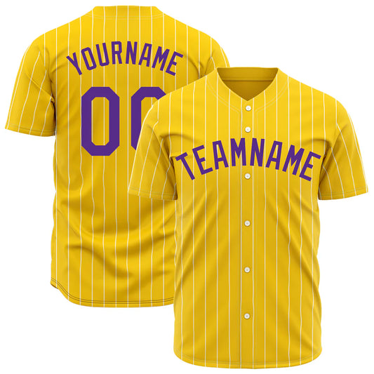 Custom Yellow Baseball Jersey: Stand Out with JerFit's Unique Designs