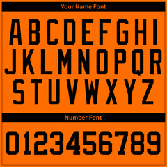 Custom Orange Basketball Uniform Print Name Number Logo Mesh Jersey