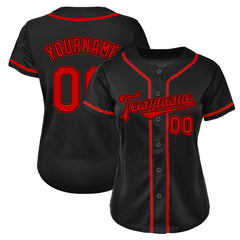 Custom Black Full Button Down Mesh Fans Special Edition Authentic Baseball Jersey