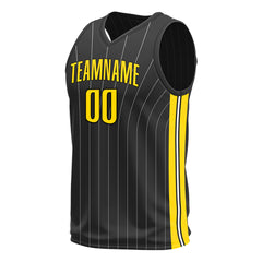 Custom Black Basketball Jersey Sports Training Shirts