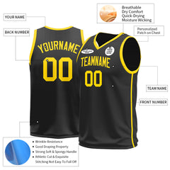 Custom Black Basketball Jersey Design Your Own Shirts