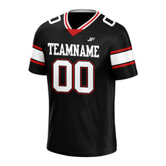 Custom Black Football Jersey Athletic Special Fans Edition Shirt