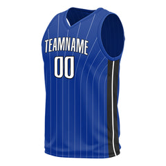 Custom Blue Basketball Jersey Sports Training Shirts