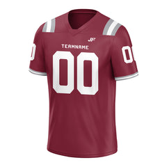 Custom Crimson Football Jersey Athletic Shirt For Adult Youth Unisex