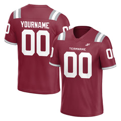 Custom Crimson Football Jersey Athletic Shirt For Adult Youth Unisex