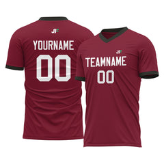 Custom Crimson Soccer Uniform For Adult Youth Fans Jersey