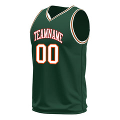 Custom Green Basketball Jersey Mesh Sports Athletic Performance Shirts