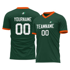 Custom Green Soccer Uniform For Adult Youth Fans Jersey