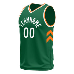 Custom Green Basketball Jersey Athletic Sports Shirts For Aldult Youths