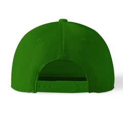 Custom Green Print Caps Personalized Logo Text Hat Ideal for Business Events Gifts