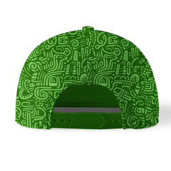 Custom Green Baseball Cap Print Logo Text Adjustable Hat For Men Women