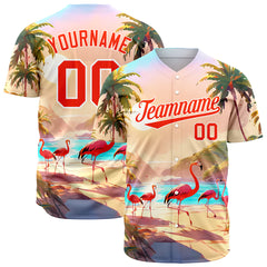 Custom Hawaii Baseball Jersey Full Button Down Fans Special Edition Authentic Shirts