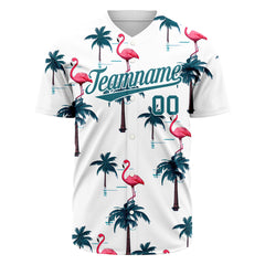 Custom Hawaii Baseball Jersey Full Button Down Fans Special Edition Authentic Shirts