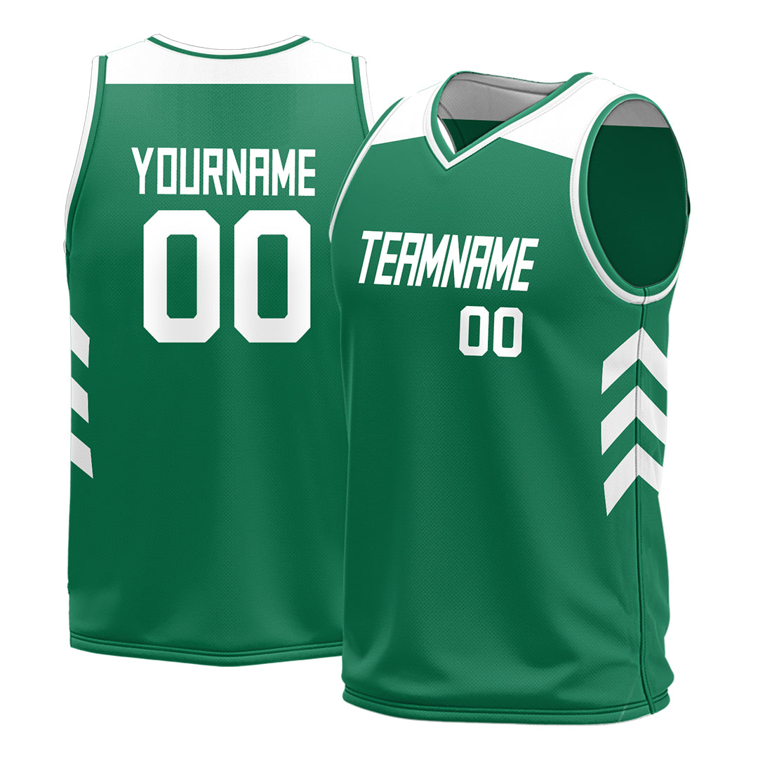 Custom Kelly Green Mesh Basketball Athletic Performance Jersey