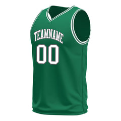 Custom Kelly Green Basketball Jersey Mesh Sports Athletic Performance Shirts