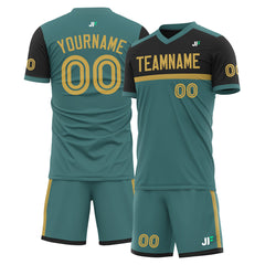 Custom Midnight Green Soccer Uniform Training Outfit Sportswear