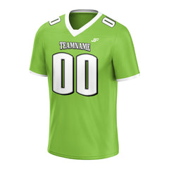 Custom Neon Green Football Jersey Athletic Special Fans Edition Shirt For Adult Youth