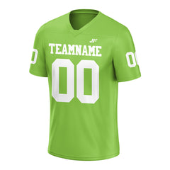 Custom Neon Green Football Jersey Athletic Special Fans Edition Shirt