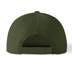 Custom Olive Green Print Caps Personalized Logo Text Hat Ideal for Business Events Gifts