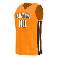 Custom Orange Basketball Jersey Sports Training Shirts