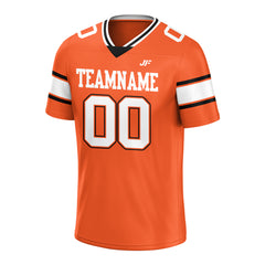 Custom Orange Football Jersey Athletic Special Fans Edition Shirt