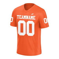 Custom Orange Football Jersey Athletic Special Fans Edition Shirt