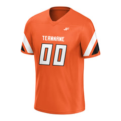 Custom Orange American Football Jersey Special Fans Edition Athletic Sportwear Shirts