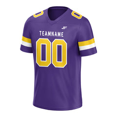 Custom Purple Football Jersey Athletic Shirt For Adult Youth