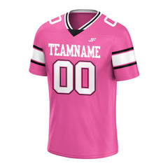 Custom Pink Football Jersey Athletic Special Fans Edition Shirt