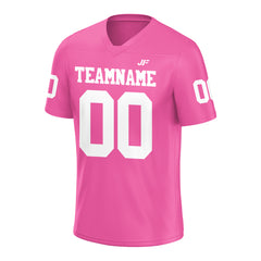 Custom Pink Football Jersey Athletic Special Fans Edition Shirt