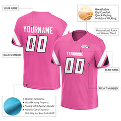 Custom Pink American Football Jersey Special Fans Edition Athletic Sportwear Shirts