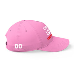 Custom Pink Baseball Cap Funny Sex Instructor Creative Casual Adjustable Hat For Men Women