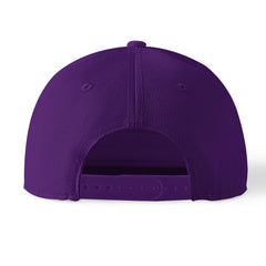 Custom Purple Print Caps Personalized Logo Text Hat Ideal for Business Events Gifts