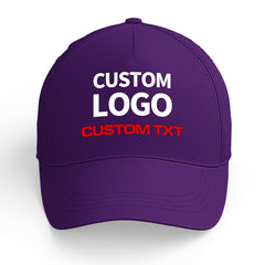 Custom Purple Baseball Cap Funny Sex Instructor Creative Casual Adjustable Hat For Men Women