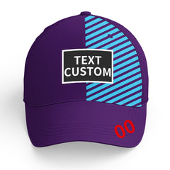 Custom Purple Baseball Cap Funny Sex Instructor Creative Casual Men Women Adjustable Outdoor Sun Hat