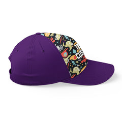 Custom Purple Baseball Cap Casual Adjustable Hat Ideal for Business Events and Gifts