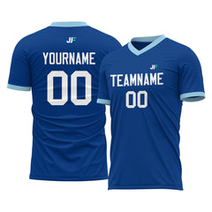 Custom Royal Soccer Uniform For Adult Youth Fans Jersey