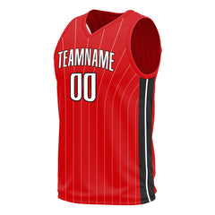 Custom Red Basketball Jersey Sports Training Shirts