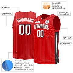 Custom Red Basketball Jersey Sports Training Shirts