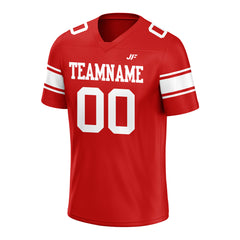 Custom Red Football Jersey Athletic Special Fans Edition Shirt