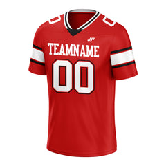 Custom Red Football Jersey Athletic Special Fans Edition Shirt