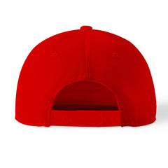 Custom Red Print Caps Personalized Logo Text Hat Ideal for Business Events Gifts