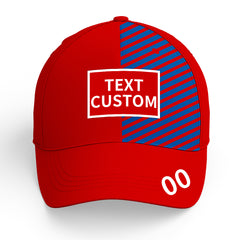 Custom Red Baseball Cap Funny Sex Instructor Creative Casual Men Women Adjustable Outdoor Sun Hat