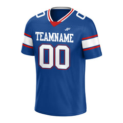 Custom Royal Football Jersey Athletic Special Fans Edition Shirt