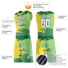 Custom Graffiti Pattern Basketball Uniform Personailzed Printed Athletic Sports Mesh Jersey