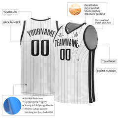 Custom White Basketball Jersey Sports Training Shirts