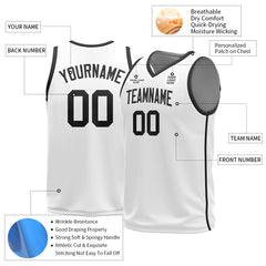 Custom White Basketball Jersey Design Your Own Shirts