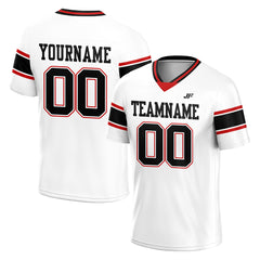 Custom White Football Jersey Athletic Special Fans Edition Shirt