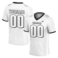 Custom White Football Jersey Athletic Special Fans Edition Shirt For Adult Youth