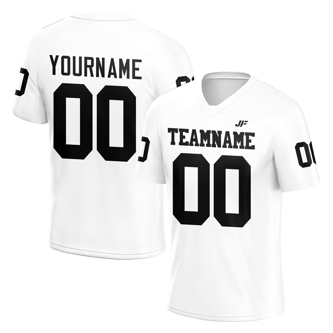 Custom White Football Jersey Athletic Special Fans Edition Shirt